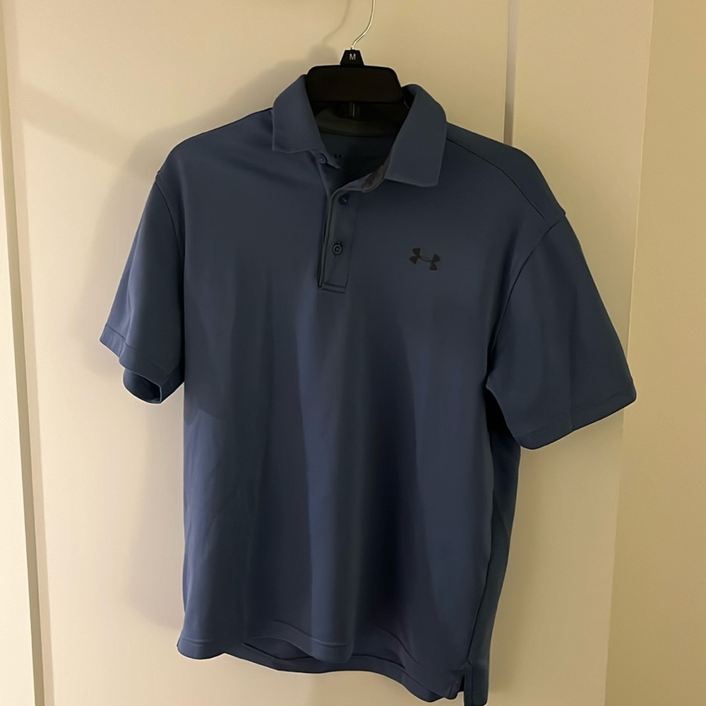 Under armour men’s polo - blue gray